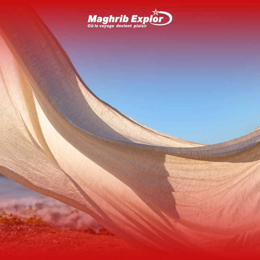 Chèche saharien traditionnel - Maghrib Explor